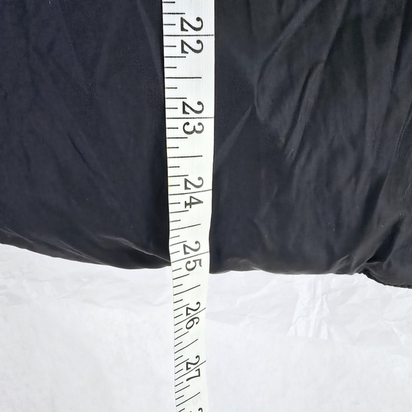 Columbia Women REVERSIBLE puffer snap vest Sz M Black Cobalt Blue Pockets - Picture 6 of 10